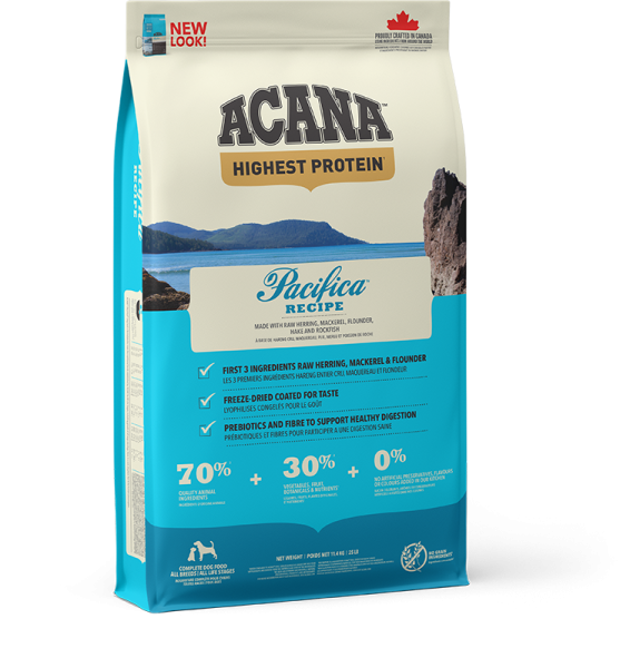 NS CANADA EMEA APAC ACANA Highest Protein Pacifica Dog Front Right 114kg_136