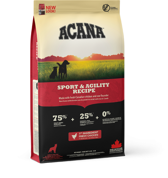 NS CANADA  EMEA ACANA Dog Sport  Agility Recipe Front Right 114kg_99