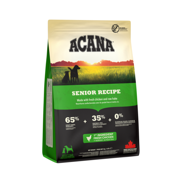 ACANA Senior Recipe Front Right 2kg EMEA APAC_108
