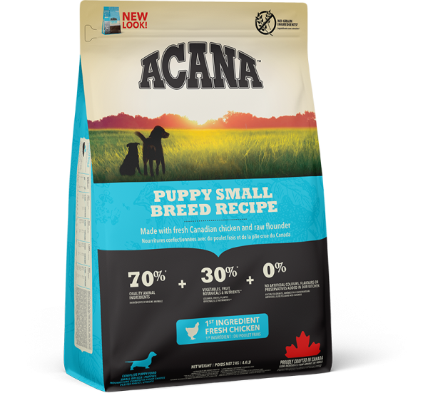 NS CANADA  EMEA ACANA Dog Puppy Small Breed Recipe Front Right 2kg_70