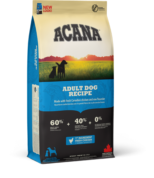 NS CANADA  EMEA ACANA Dog Adult Recipe Front Right 17kg_94