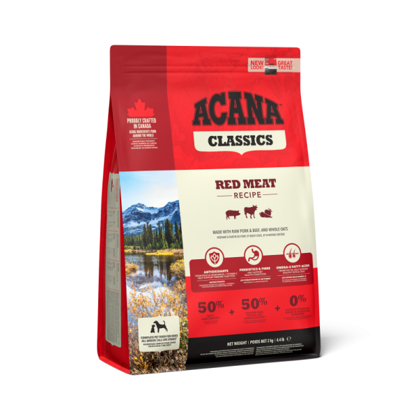 ACANA Classics Red Meat Recipe Front Right 2kg Canada EMEA APAC_65